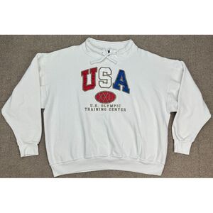 Oarman‎ 913 Vtg USA U.S. Olympic Training Center Made In USA Sweatshirt Size XL